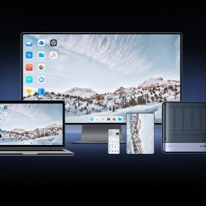 MINIS PC Minis Forum NAS N5 AMD Ryzen 7 H255, 16GB+128GB OS tárolás-15