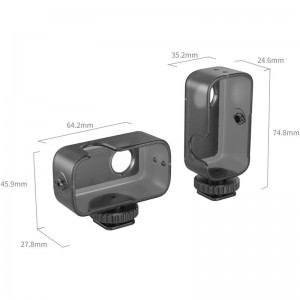 Smallrig 5758 Cage with Cold Shoe Mount for DJI Osmo Nano-2