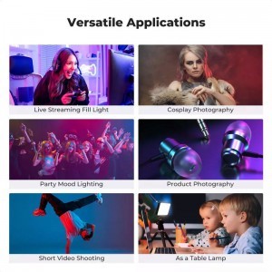 K&F Concept 12W RGB LED lámpa-2