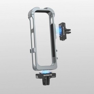 Sunnylife fém mágneses keret szilikon lencsevédővel Insta360 X5 készülékhez-3