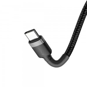 USB-C to USB-C kábel Baseus, 60W, 2m - Fekete / Szürke Baseus - (E0418500)-2