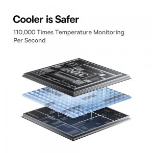 Power Bank Baseus EnerFill FC31 Qpow 3 (E0028C02) - USB-C/Lightning kábelekkel, 10000mAh, 45W, Digitális Kijelző - Nebula Purple-5