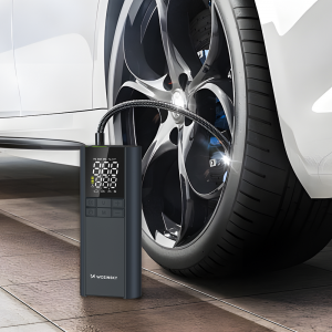 Wozinsky WPEP-8000 kompresszor, elektromos pumpa, 8000mAh power bank, zseblámpa - fekete-2