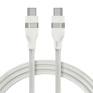 USB-C to USB-C kábel Anker, 240W, 1.8m, Fehér A82E2H22