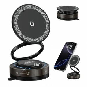 XO DESIGN C177, Univerzális, Fekete mágneses autós tartó magsafe