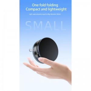 XO DESIGN C177, Univerzális, Fekete mágneses autós tartó magsafe-5