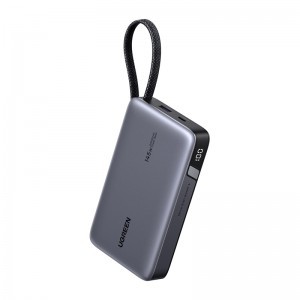 UGREEN PB551 Power Bank, 20000 mAh, 145W, retractable cable-8