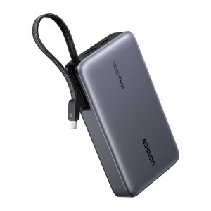 UGREEN PB551 Power Bank, 20000 mAh, 145W, retractable cable-7