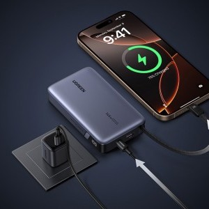 UGREEN PB551 Power Bank, 20000 mAh, 145W, retractable cable-2