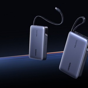 UGREEN PB551 Power Bank, 20000 mAh, 145W, retractable cable-1