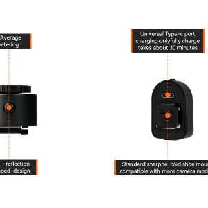 AstrHori XH-2 fénymérő (fekete)-9