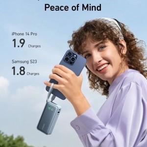 Powerbank Anker Nano, 10000mAh, 30W, QC + PD, Fekete A1259G11-9