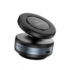 Dudao F24MAX autós telefontartó 15W vezetéknélküli töltéssel, MagSafe kompatibilis, automata tapadókoronggal - fekete