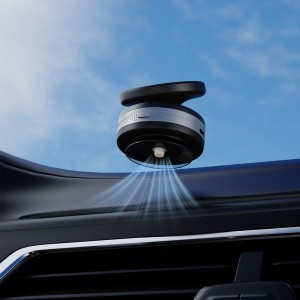 Dudao F24MAX autós telefontartó 15W vezetéknélküli töltéssel, MagSafe kompatibilis, automata tapadókoronggal - fekete-2