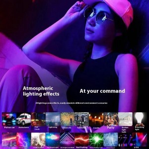 LED videólámpa RGB videólámpa 25W VLOGLITE K25RGB-2