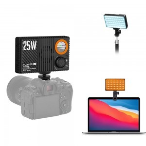 LED videólámpa RGB videólámpa 25W VLOGLITE K25RGB-12