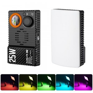 LED videólámpa RGB videólámpa 25W VLOGLITE K25RGB-11
