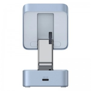 UGREEN W752 2in1 vezeték nélküli töltő állomás, 35W, 3A, 1 x USB-C, kék-9