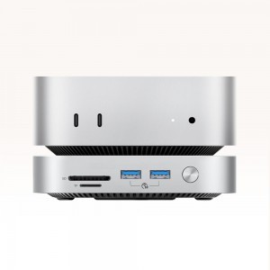 Orico MiniLink 9 az 1-ben dokkolóállomás M.2 SSD merevlemez rekesszel - ezüst-7