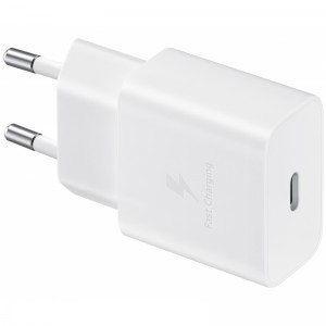 Fali töltő Samsung, 15W, 2A, 1 x USB-C, Fehér GP-PTU023DYAWQ