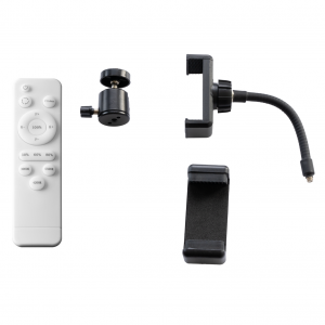 Jackal LR63-120B 63cm LED körfény, körlámpa, ring light távirányítóval, 280cm állvánnyal-7