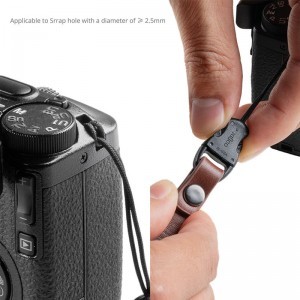 Smallrig 5682 Quick Release Wrist Strap for Ricoh GR Series (Grey)-2