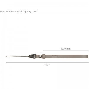 Smallrig 5682 Quick Release Wrist Strap for Ricoh GR Series (Grey)-4