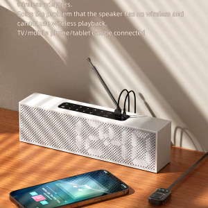 HIGI C5 Bluetooth 5.0 vezeték nélküli audió adapter, autós kihangosító és zenelejátszó funkcióval-8