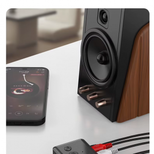 Bluetooth 5.4 R21 vezeték nélküli audió vevő, AUX csatlakozóval, autós és TV-s zenelejátszáshoz, RCA-1