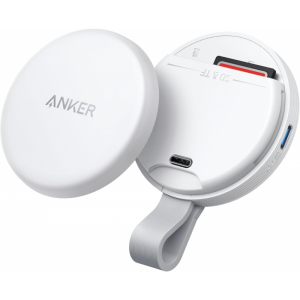 Anker MagGo USB-C kártyaolvasó, Apple iPhone USB-C, SD - microSD, Fehér A83D1G21