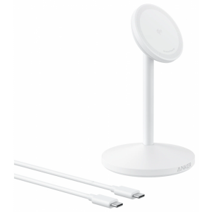 Anker MagGo Stand vezeték nélküli töltőállomás, 15W, 1.67A, fehér A25X1H21