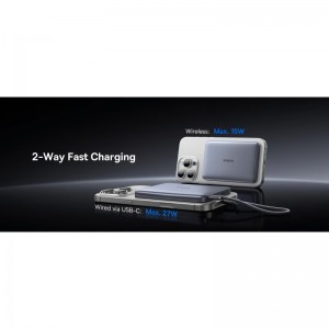 Baseus PicoGo AM41 Powerbank, 10000mAh, 27W, PD + FQI, Bézs E0027203-5