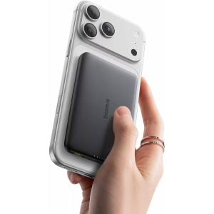 Baseus PicoGo AM41 Powerbank, 10000mAh, 27W, PD + FQI, Fekete E0027201-2