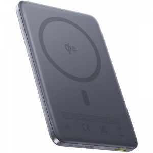 Powerbank Baseus PicoGo AM41, 10000mAh, 27W, PD + FQI, Szürke E0027200