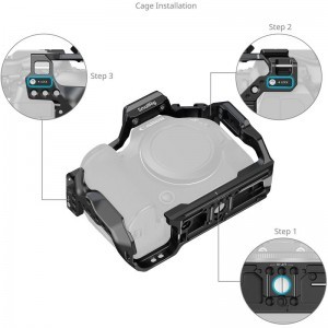 Smallrig 5954 Hawklock Quick Release Cage for Canon EOS R6 Mark III / R6 Mark II-1