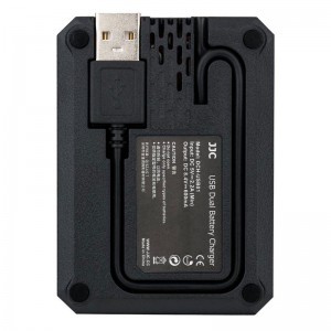 JJC DCH-FW50TC USB Dual akkumulátor töltő-2