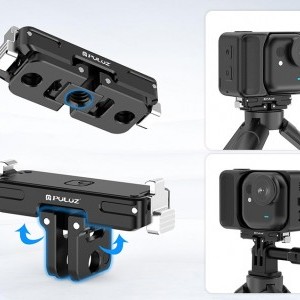 PULUZ Mágneses rögzítő alap Insta360 GO Ultra (Fekete)-5