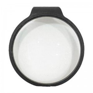 PULUZ edzett üveg lencsevédő a DJI Osmo 360-hoz üvegfólia (Fekete)