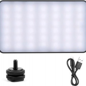 PULUZ Pocket RGB LED kézi fotólámpa (Fekete)-1