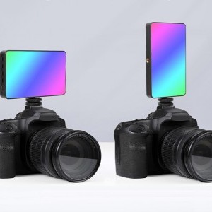 PULUZ Pocket RGB LED kézi fotólámpa (Fekete)-4