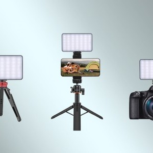 PULUZ Pocket RGB LED kézi fotólámpa (Fekete)-5