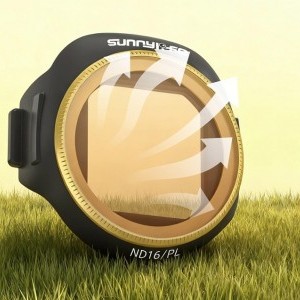 Sunnylife 3 db-os CPL + ND8 + ND16 lencse szűrőkészlet MINI 5 Pro-hoz-3
