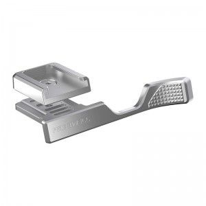 Fuji X100VI hüvelykujjas markolat hidegcipő rögzítéssel (Ezüst)