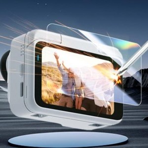 PULUZ 2 az 1-ben üvegfólia Insta360 GO Ultra (Fekete) üvegfólia-2