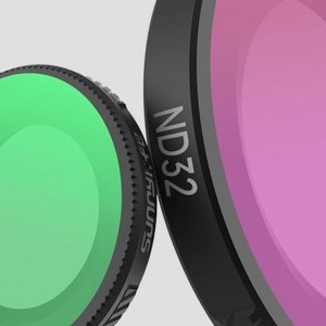 Lencseszűrő készlet – Sunnylife 4db ND8/PL + ND16/PL + ND32/PL + ND64/PL Osmo Nano készülékhez-3