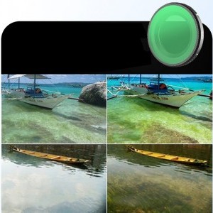 Objektívsapka szűrőkészlet – Sunnylife 4 darabos MCUV + CPL + ND32 + ND64 az Osmo Nano készülékhez-3