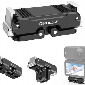 PULUZ Mágneses Fém Tartó a DJI Osmo Nano-hoz (Fekete)-3