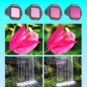 Sunnylife 6 darabos MCUV + CPL + ND8 + ND16 + ND32 + ND64 lencseszűrő készlet MINI 5 Pro-hoz-2