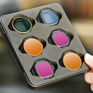 Sunnylife 6 darabos MCUV + CPL + ND8 + ND16 + ND32 + ND64 lencseszűrő készlet MINI 5 Pro-hoz-5