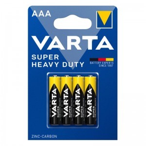 Varta Super Heavy Duty AAA / R3 - BL4 elem